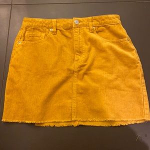 Mustard Yellow Skirt from Forever 21